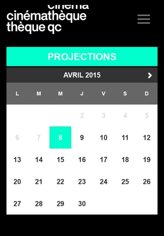 Cinémathèque québécoise screenshot 2