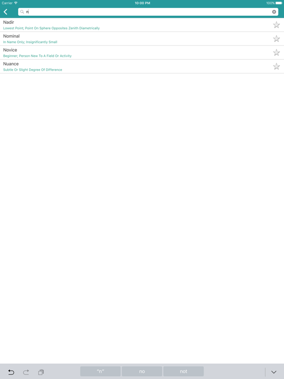 IELTS Vocabulary High Score (Learn And Practice) iPad screenshot