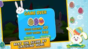 Egg Catcher lite-Play & Earn Score in this Free fun challenge basket game for kids screenshot