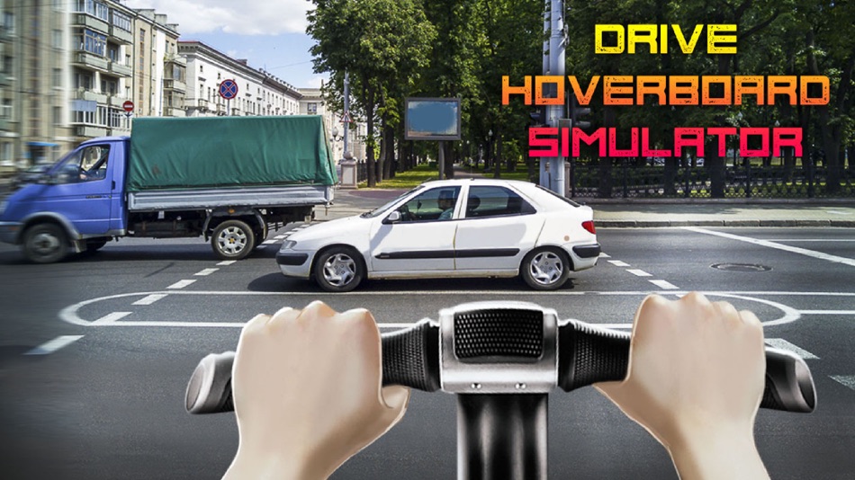 #1. Drive Hoverboard Simulator (iOS) 来自: Mariya Ivanova