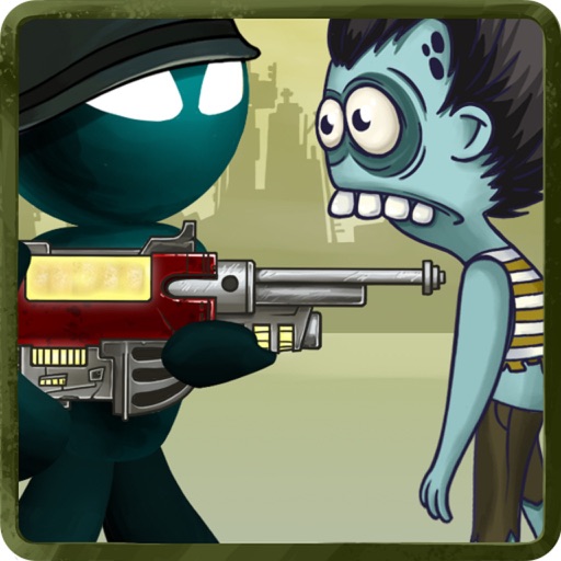 Stickman vs Temple Zombies iOS App