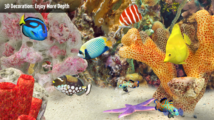 Screenshot #2 pour MyReef 3D Aquarium TV