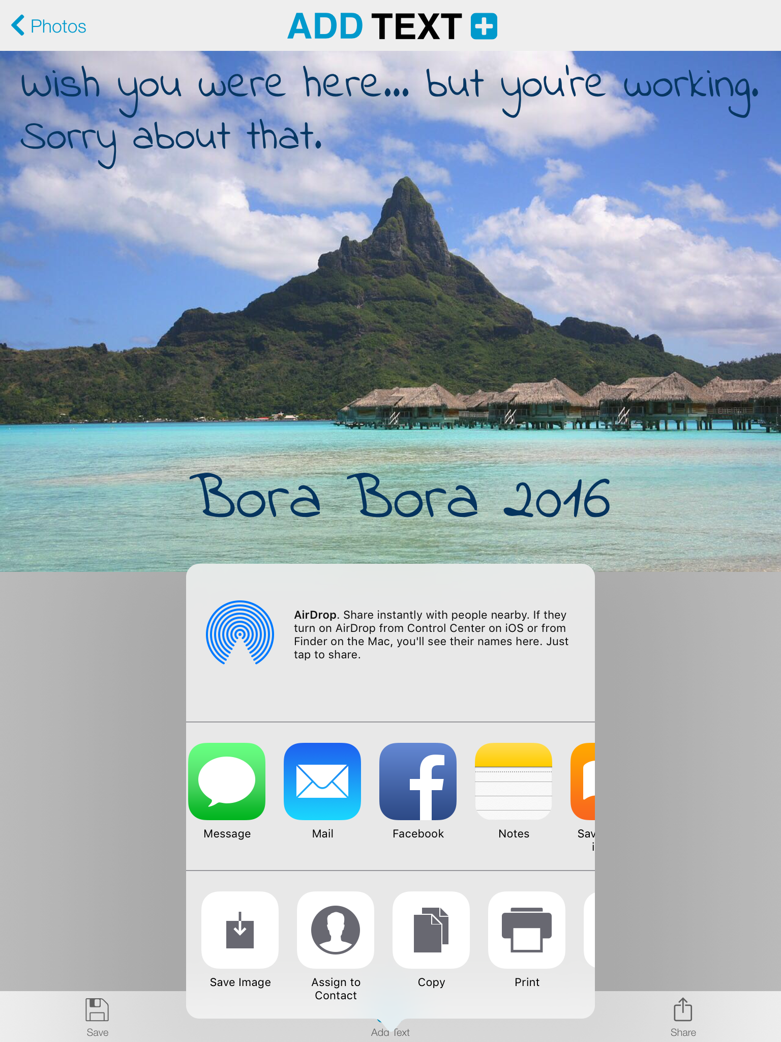 AddText - to your photos