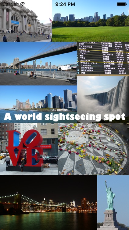 The world sightseeing spots