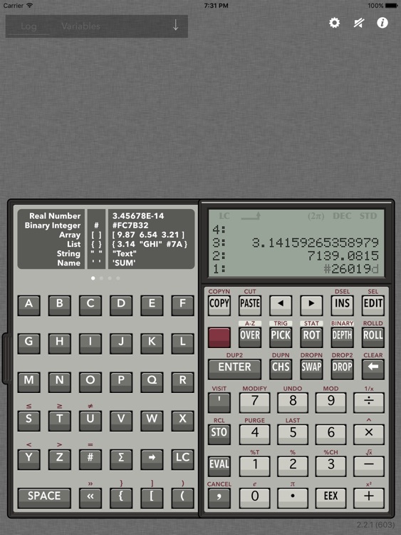 RPN 28x Calc screenshot-0