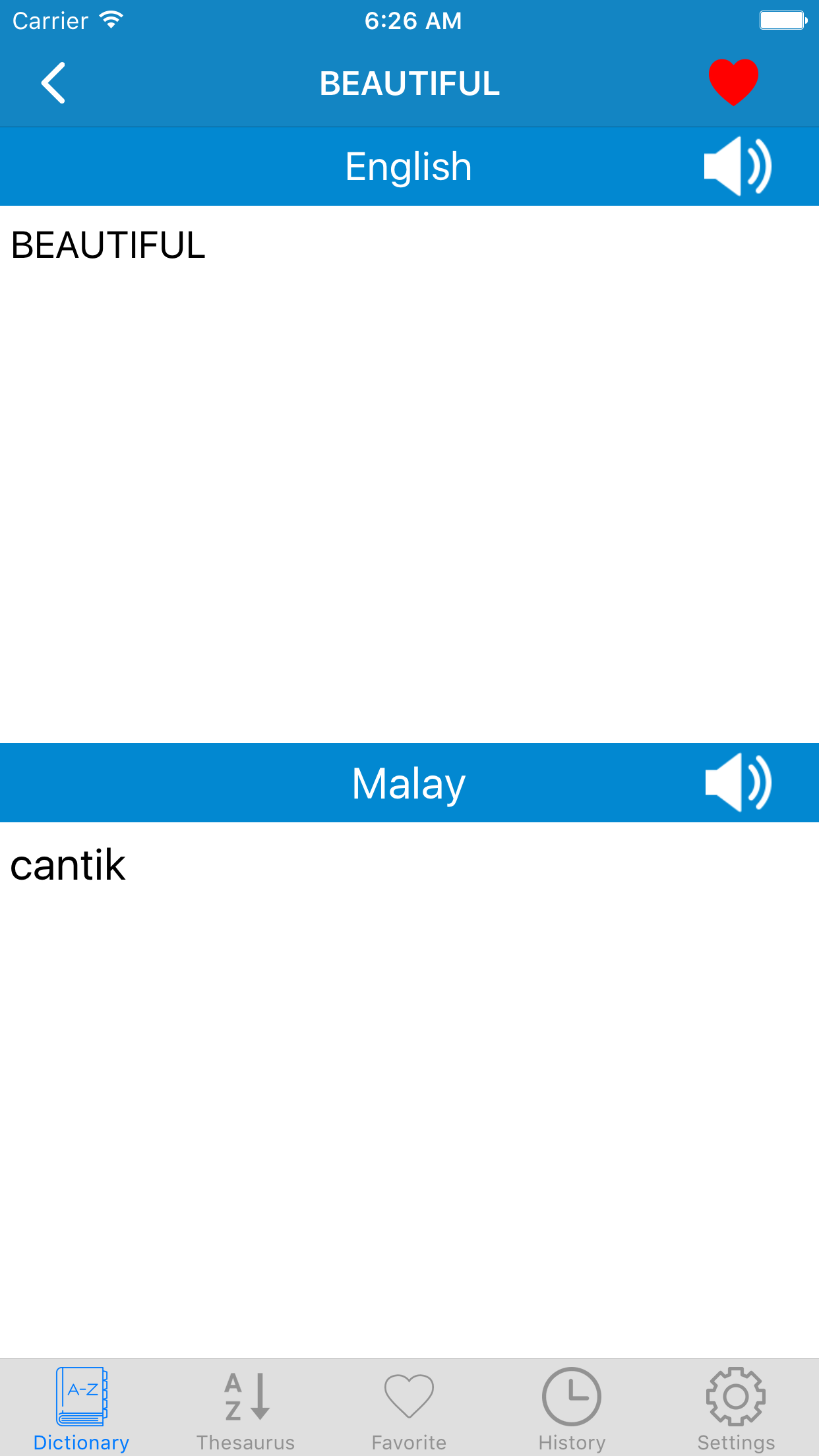 English to Malay & Malay to English Offline Dictionary