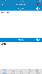 English to Malay & Malay to English Offline Dictionary screenshot #3 for iPhone