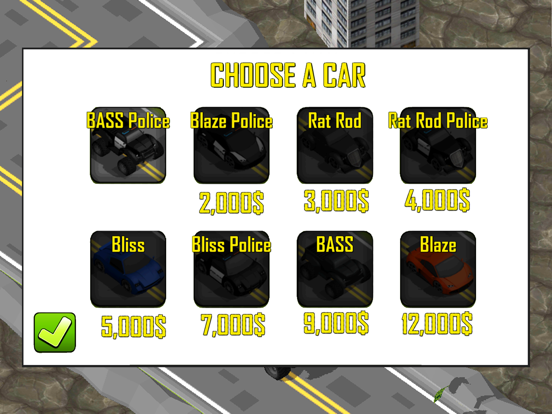 3D Zig-Zag  Offroad Cop Car -  On Furious Highway Fast Street Game iPad screenshot