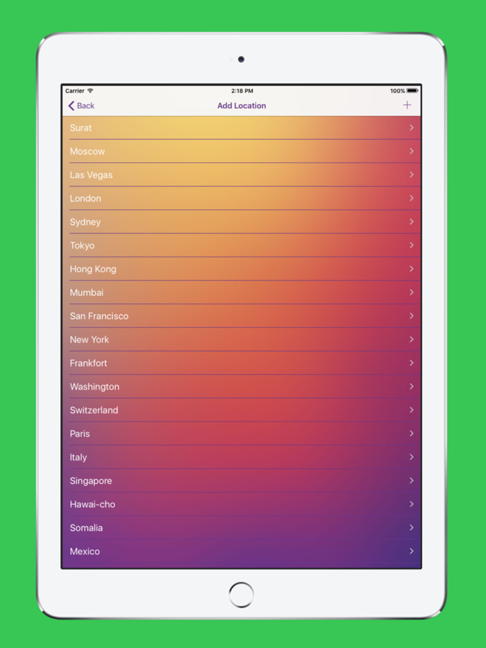 Weather Live - Weather forecast Temperature and Favorite Location