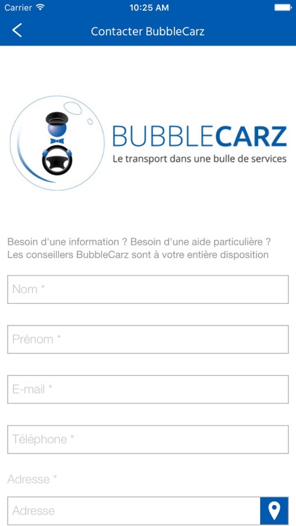 BubbleCarz - Chauffeur Privé VTC screenshot-4