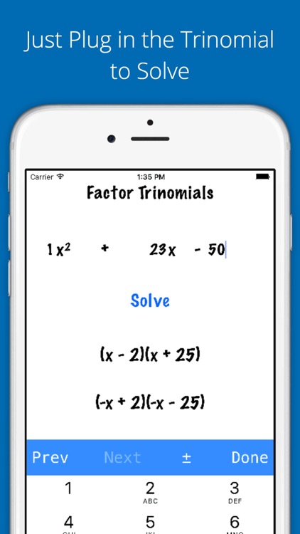 Trinomial Factoring - Easily Factor Any Trinomial Equation
