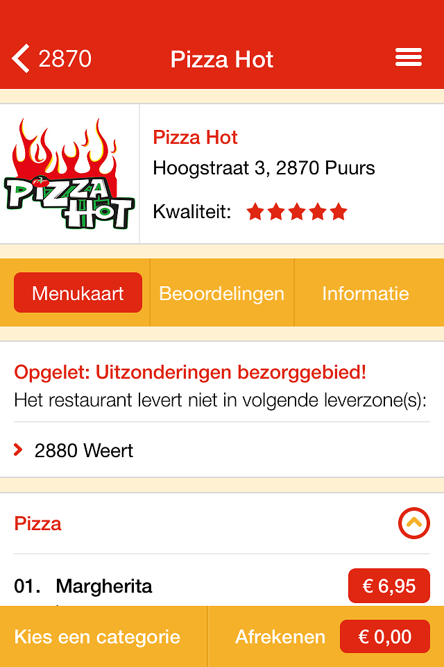 Pizza Hot