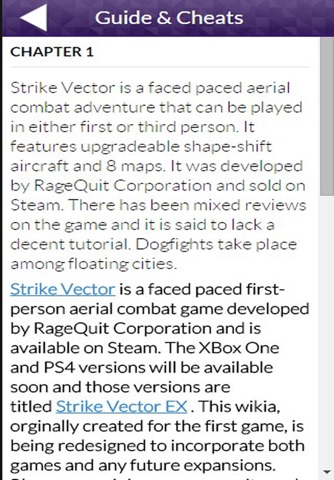 PRO - Strike Vector Game Version Guide screenshot 2
