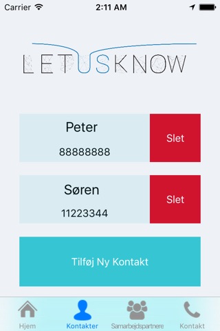 LetUsKnow screenshot 2