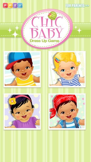 Chic Baby - Baby Care & Dress Up Game for Kids, by Pazu(圖3)-速報App