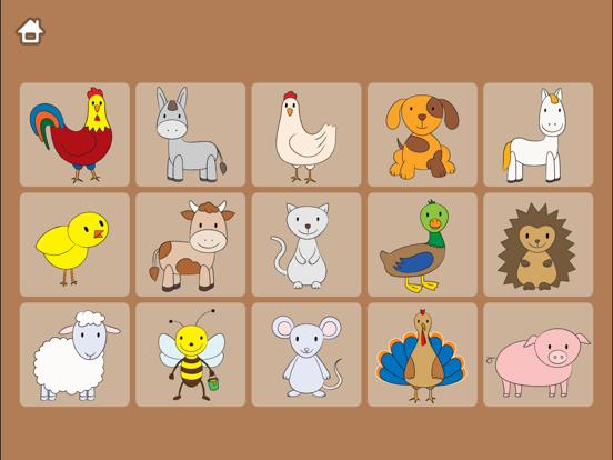 Farm Animals - Activity Book iPad screenshot