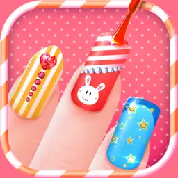 Nail Salon Booth - Princess Girls Color Makeup app icon