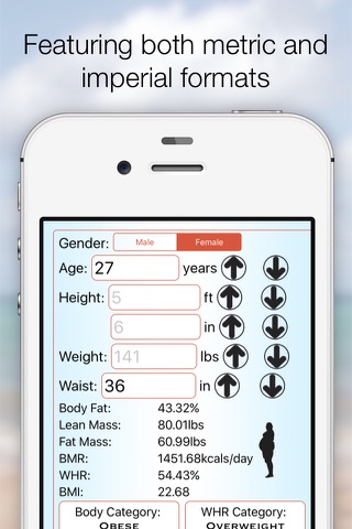 Bodyfat Calculator 2 screenshot 3