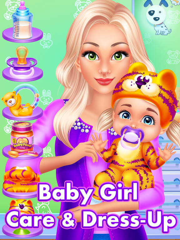 Screenshot #5 pour Babysitter Makeup Party Salon  - Baby Girl Games