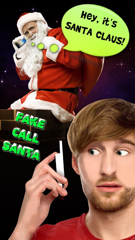 #1. Fake Call Santa (iOS) Podle: Mariya Ivanova