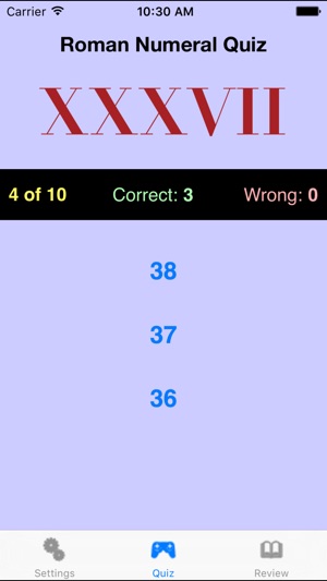 Roman Numerals Quiz(圖5)-速報App