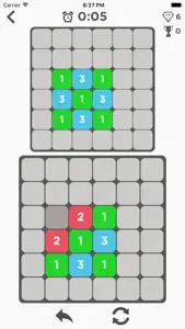 1234 - Addicting Puzzle Game screenshot #2 for iPhone