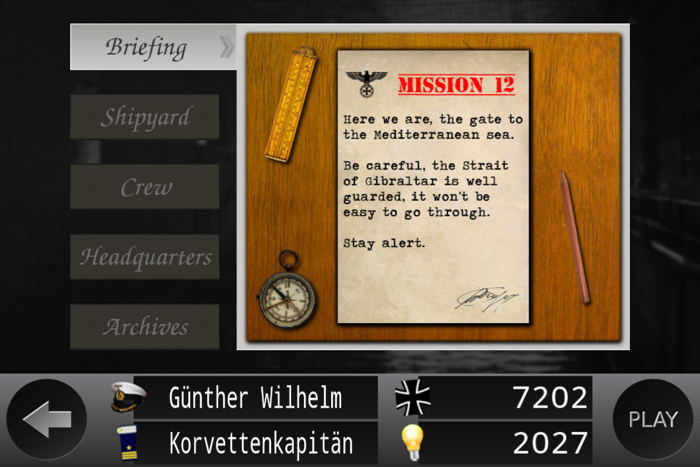 Silent U-Boat Atlantic Hunter