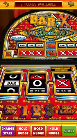 Game screenshot BAR-X Deluxe - The Real Arcade Fruit Machine App hack