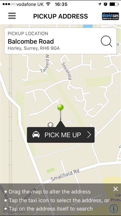 District Cars - Taxis in Coulsdon