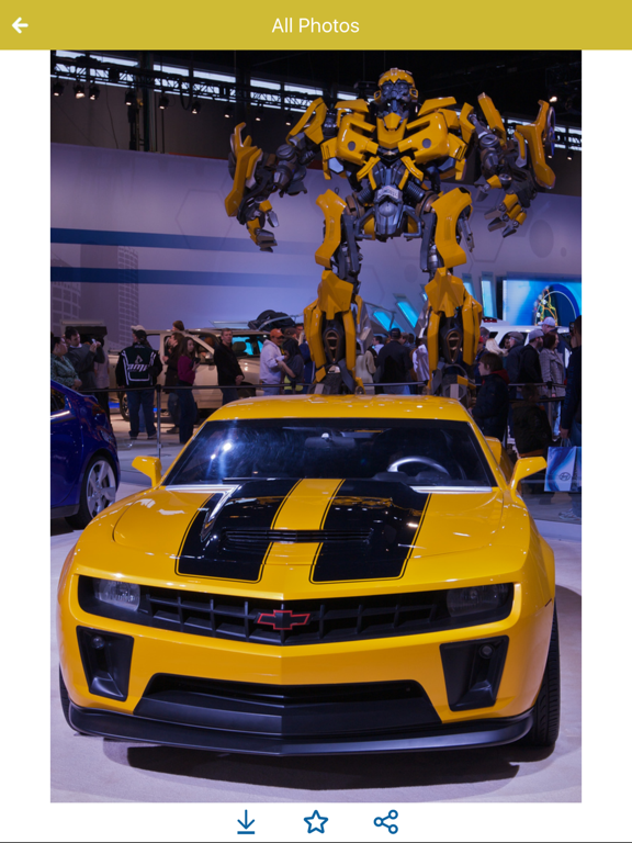 HD Car Wallpapers - Chevrolet Camaro Edition iPad screenshot