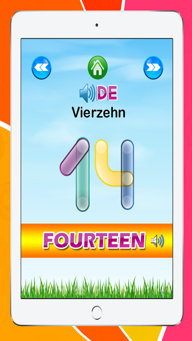 How to cancel & delete Learning English to German Number 1 to 100 Free : Education for Preschool and Kindergarten from iphone & ipad 2