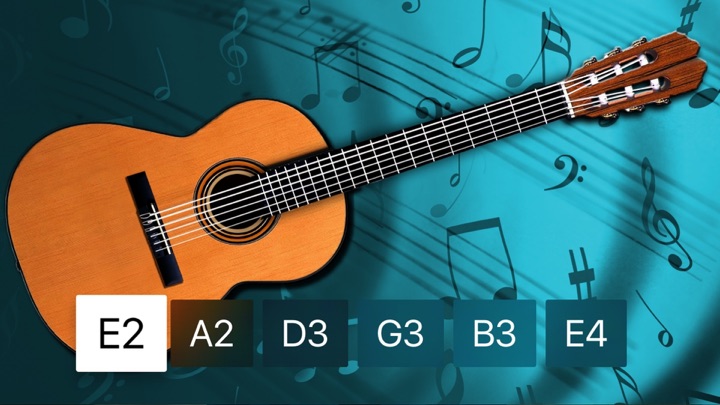 Screenshot #1 pour Simple Guitar Tuner