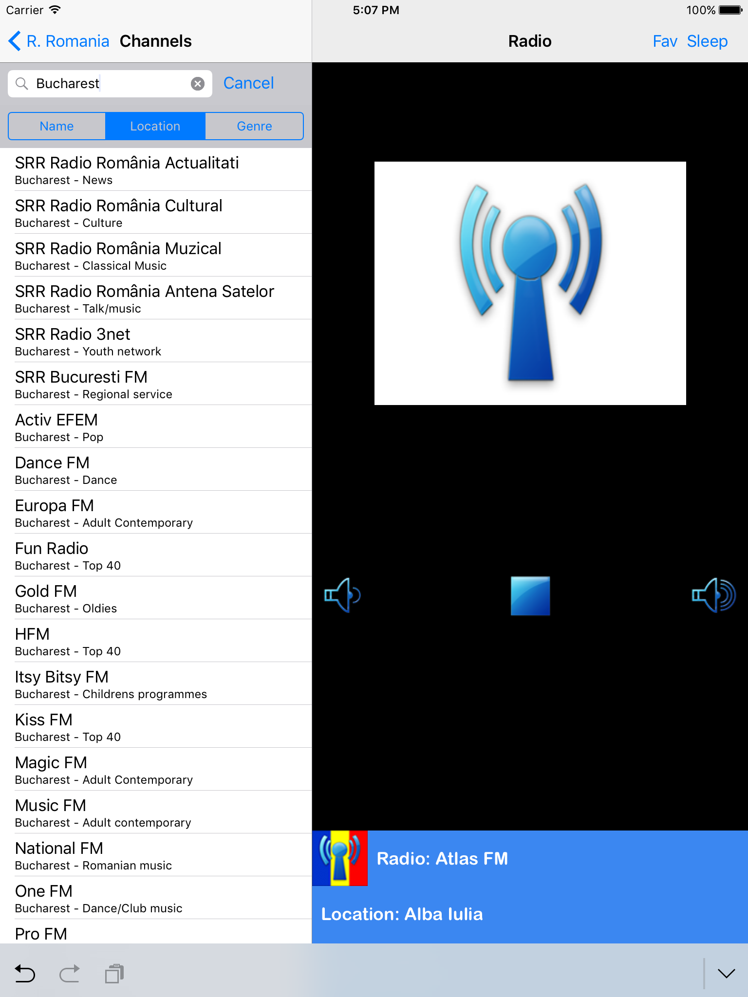 Radios of Romania