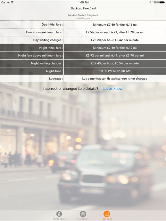 Screenshot #6 pour TaxoFare - UK