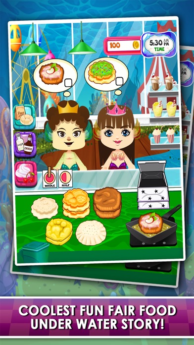 MERMAID FAIR FOOD MAKER DASH - FUN CANDY DONUT COOKING & MAKE DESSERT GAMES! 1.0 IOS GAME GIẢI TRÍ MERMAID FAIR FOOD MAKER DASH - FUN CANDY DONUT COOKING & MAKE DESSERT GAMES! 1.0 IOS