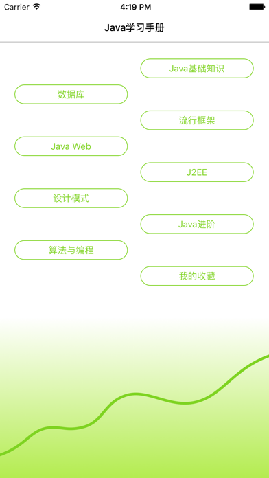 Screenshot #1 pour Java学习手册