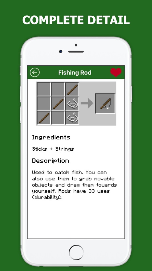 #5. Crafting Guide for Minecraft Free (iOS) 来自: Indira Mehta
