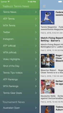 Game screenshot Tennis News & Results Free Edition mod apk
