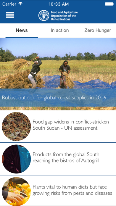 Screenshot #1 pour FAOnow