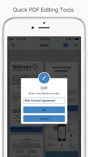 docuscan - pdf document cam scanner & scan converter app iphone screenshot 4