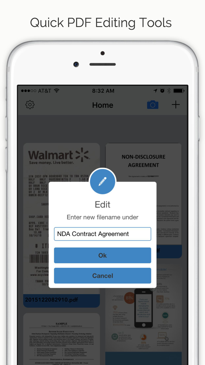 DocuScan - PDF Document Cam Scanner and Scan Converter App