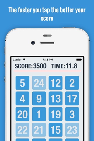 Tap The Numbers Fast screenshot 3