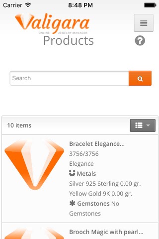 Valigara Jewelry Manager screenshot 4