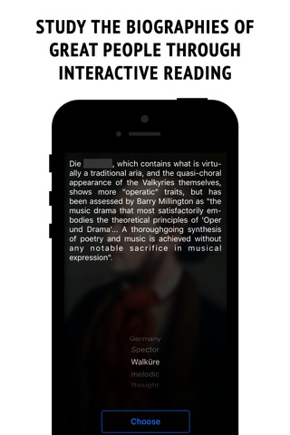 Wagner - interactive biography screenshot 2