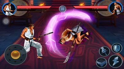 Screenshot #3 pour Rue de Kung Fu Kombat: Comical diable Kombat avec Fighting Magical Arcade Bataille