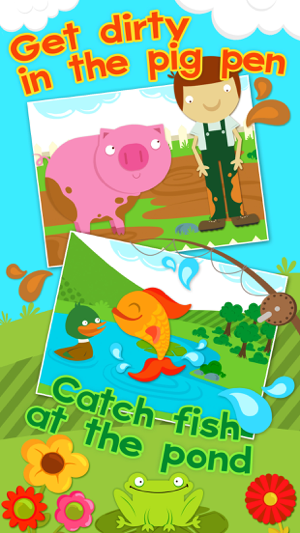 ‎Farm Games Animal Games for Kids Puzzles for Kids Screenshot