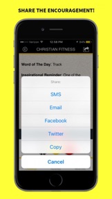 Christian Fitness: 30 Daily Challenges screenshot