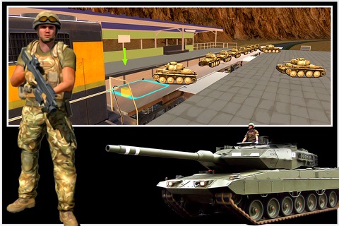 Military Tank Transport Train screenshot 3