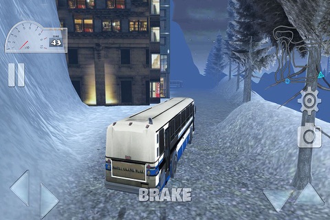 Drive Winter Tourist Bus Transporter screenshot 2