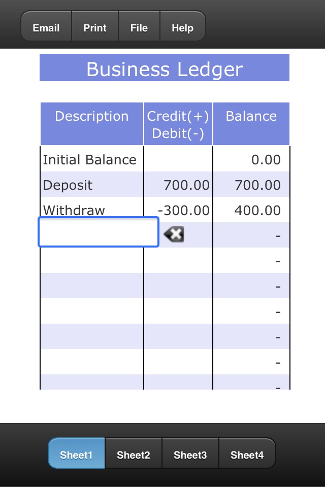 Business Ledger screenshot 3